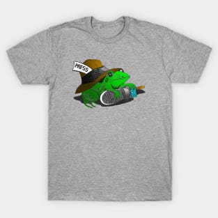 ToughPigs frog reporter T-Shirt